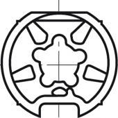  Roue o60 tube d101,6x3,6 