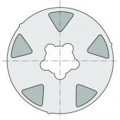  Roue o60 tube d133x4 