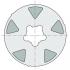  Roue o60 tube d133x4 