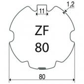  Roue+couronne LT60 - zf80 x1 