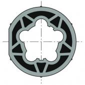  Roue d60 tube d63x1.5 clip fai 