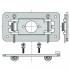  Plaque point fixe o40 vr 