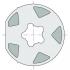  Roue lt60 tube octo o102x2,5 