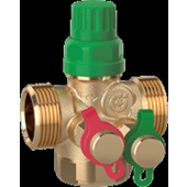  "Vanne laiton avec prises de p 