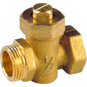  "Robinet Boisseau Laiton 1/2"" 