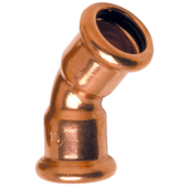  Courbe 45� FF  6041 Cu � serti 