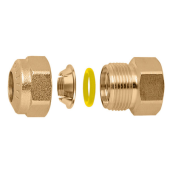  "Raccord O-RING Laiton 3/4""F- 