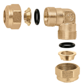  "Coude �gal O-RING laiton 3/4" 