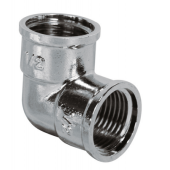  "Coude 90G 3/4""FF-Laiton Chro 