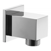  Prise eau carr�e m�tal chrom� 