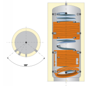  Ball.Chauffage 1000L 2 Ech. + 