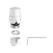  Ensemble thermostatique blanc 