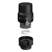  Ensemble thermostatique noir : 