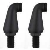  2 colonnettes Noires 