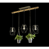  TRIO, Suspension, Plant,3xE27, 