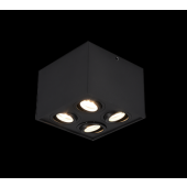  TRIO, Plafonnier, Biscuit,4xGU 