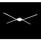  TRIO, Plafonnier, Oxford,incl. 