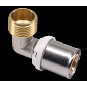  "Coude terminal mle 25 - 3/4" 
