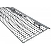  Pare-feuilles PP 1m gris 