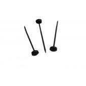  Clou parapluie long.110mm noir 