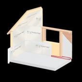  Bande d'arase larg.350mm long. 