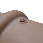  Vis inox long.45mm ocre RAL 80 