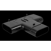  T raccord horizontal pour con 