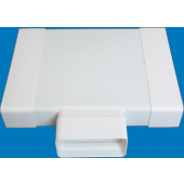  T horizontal rduit PVC rigid 