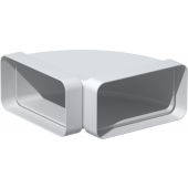  Coude 90 horizontal PVC rigid 