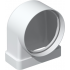  Coude mixte PVC Rigide section 