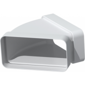  Coude 45 horizontal PVC rigid 