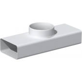  T mixte PVC rigide rectangula 