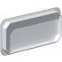  Bouchon PVC rigide rectangulai 