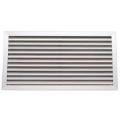  Grille de reprise � ailettes f 