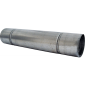  Fourreau lisse en acier galvan 