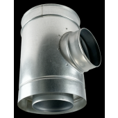  T� souche insonoris� en acier 