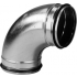  Coude 45 mle/mle acier galv 