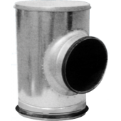  T� souche insonoris� en acier 