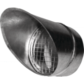  Auvent pare-pluie acier galvan 