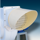  Auvent pare-pluie PVC D125 mm. 