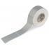  Etiquettes PET argent 25x50mm 