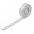  Etiquettes boutonnerie argent 
