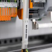  Rep�res de c�bles, 44x10mm, bl 