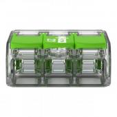  Borne WAGO 221 Green 3x4mm  