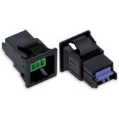  Connecteur femelle 2 p�les enc 