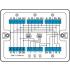  Bote de distribution 230V + D 