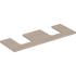  plan pr vasque Geberit ONE, d� 