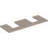  plan pr vasque Geberit ONE, d� 