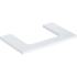 plan pr vasque Geberit ONE, d� 
