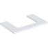  plan pr vasque Geberit ONE, d� 